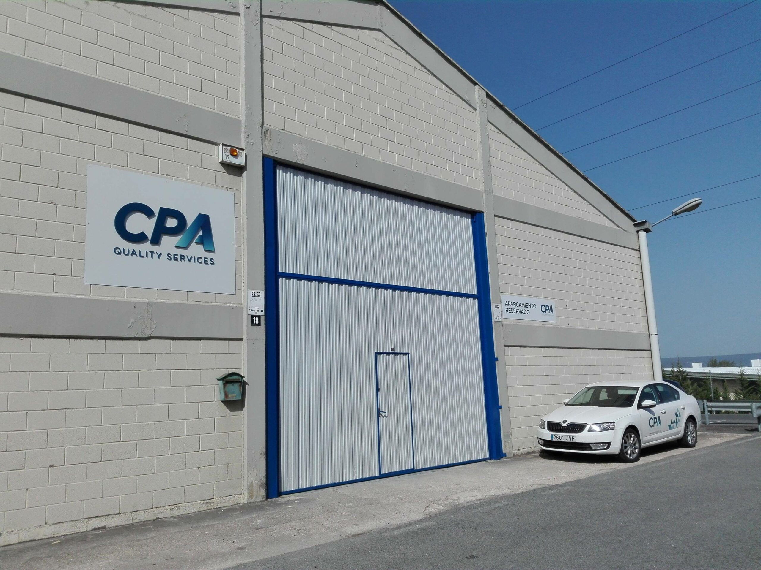 Instalaciones propias de CPA en Vitoria